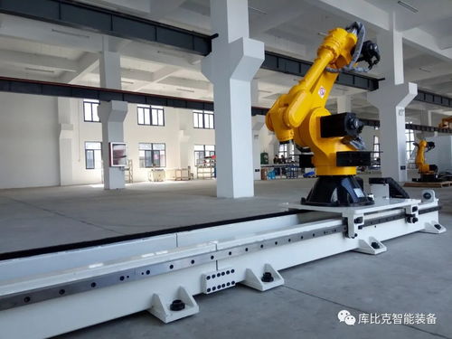 六軸機器人 寶元系統 機器人第七軸的滾輪導軌